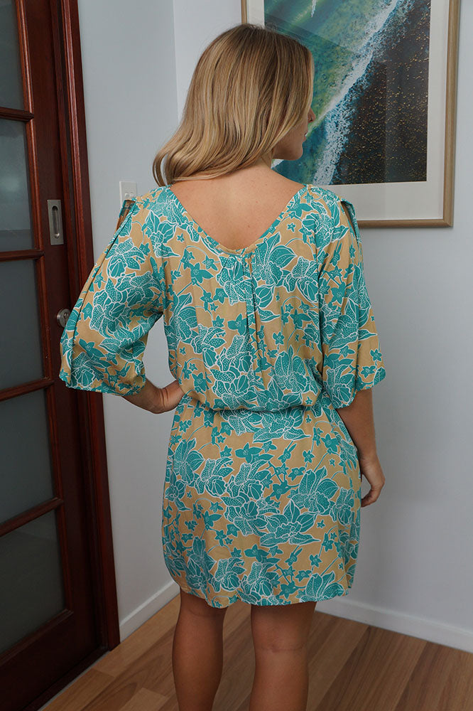 Hayman Dress "Spot Flower"