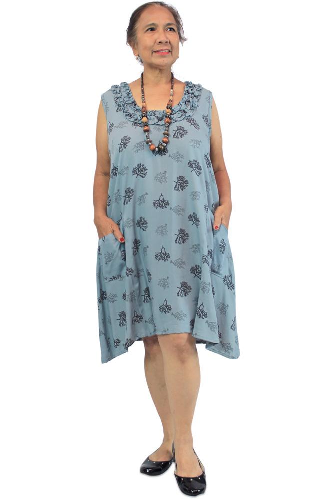 Honey Dress "Banyan Tree" print