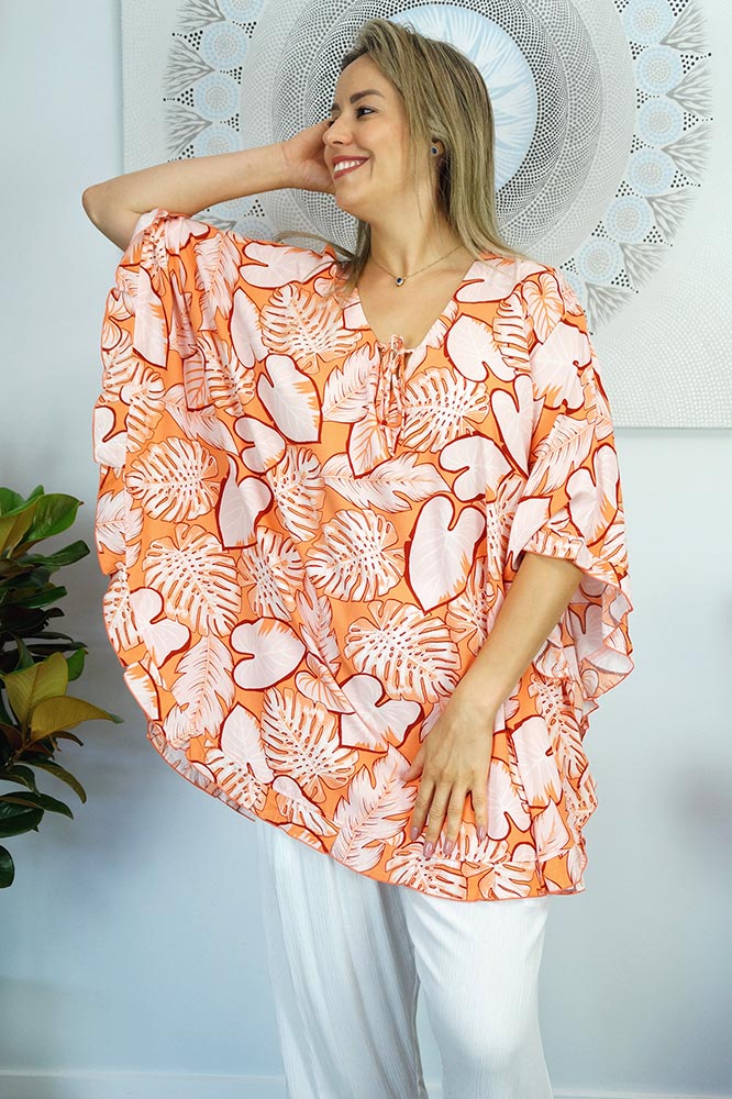 Jasmin Top "Leaves"