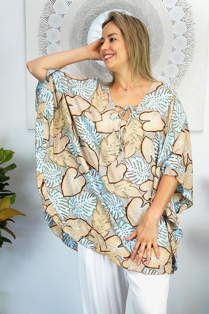 Jasmin Top "Leaves"