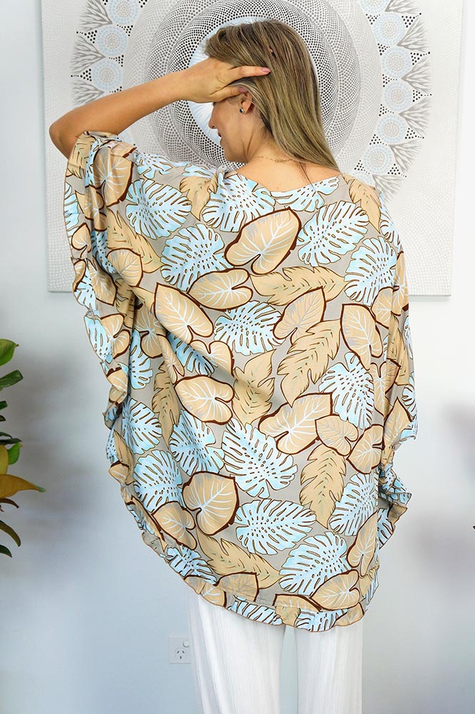 Jasmin Top "Leaves"
