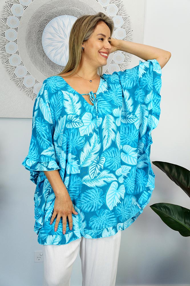 Jasmin Top "Leaves"