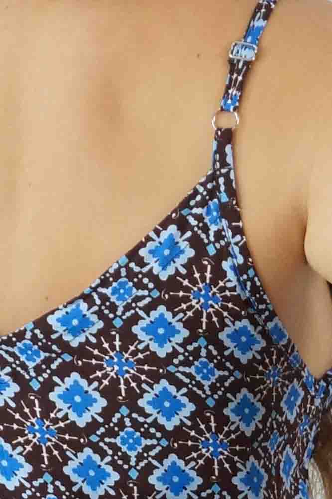 Kalani Dress "Snowflower"