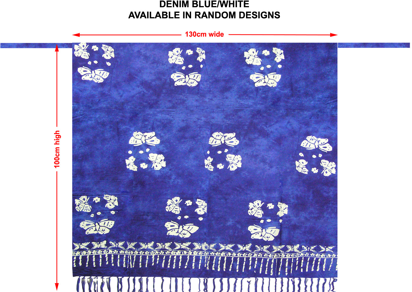 Long Batik Bikini Tie/Sarong