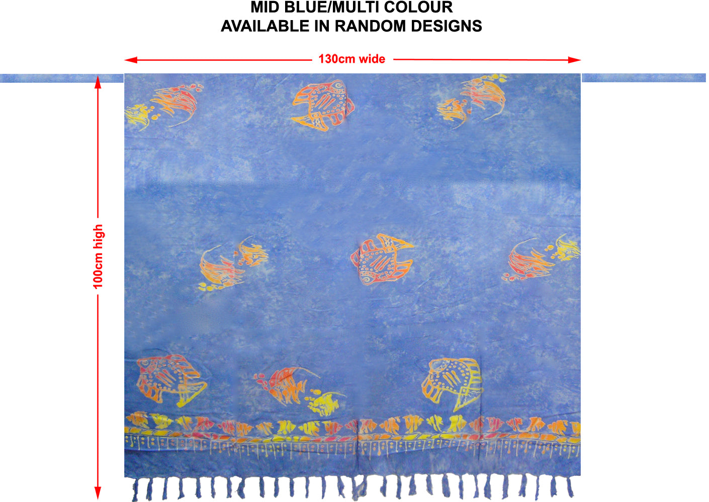 Long Batik Bikini Tie/Sarong