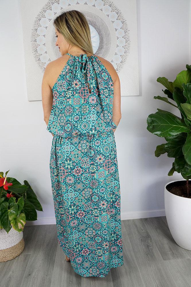 Long Chloe Dress "Tijuana"