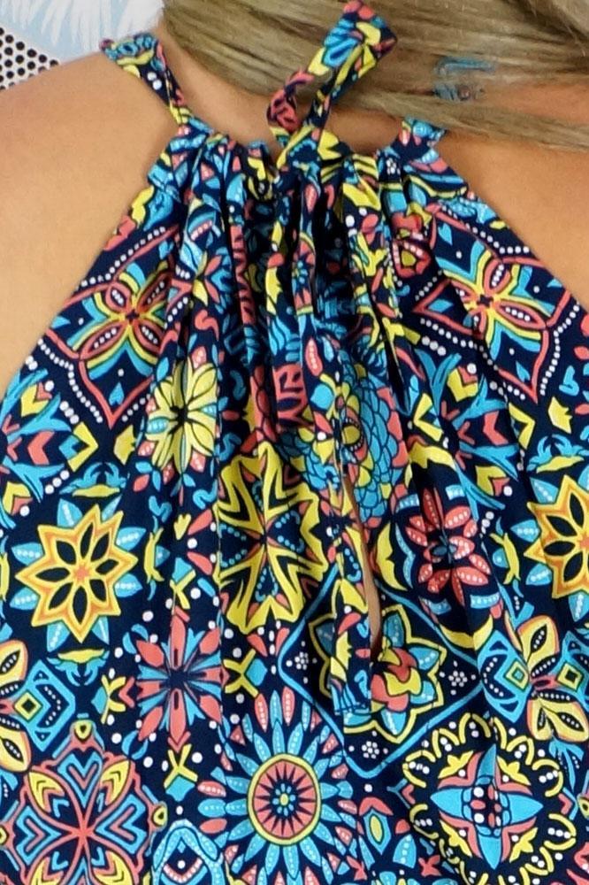 Long Chloe Dress "Tijuana"