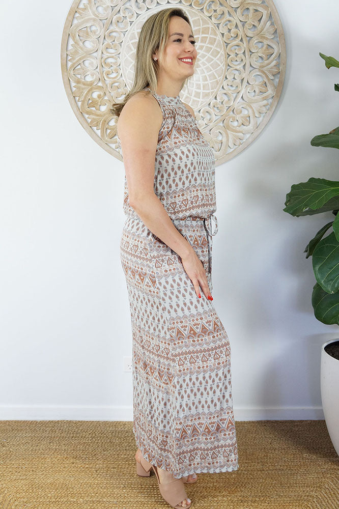 Long Chloe Dress "Tuscany"