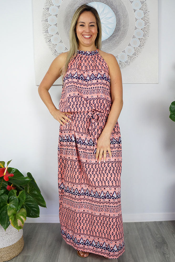 Long Chloe Dress "Tuscany"
