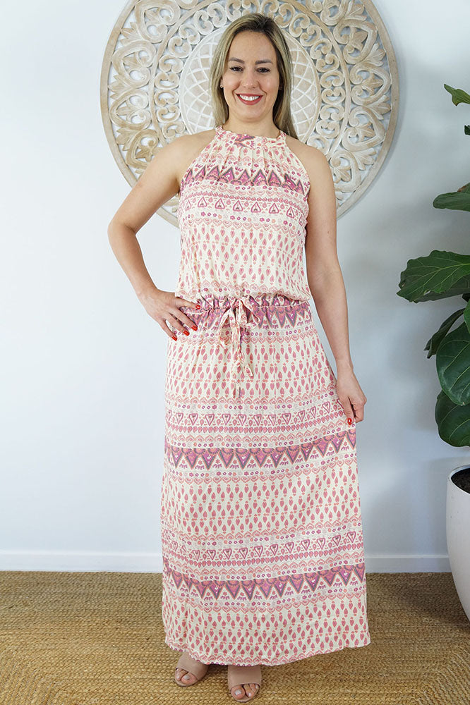 Long Chloe Dress "Tuscany"