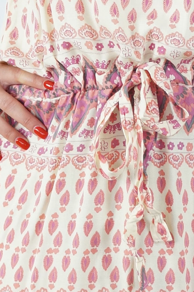 Long Chloe Dress "Tuscany"