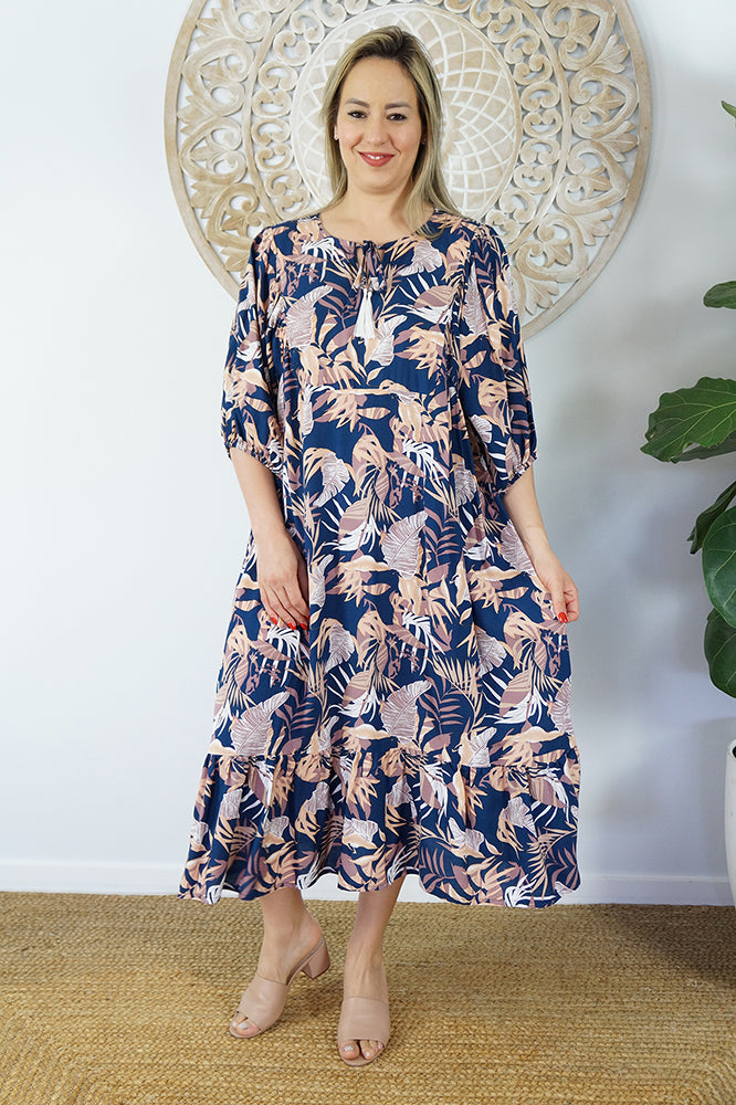 Maddie Dress "Botanique"
