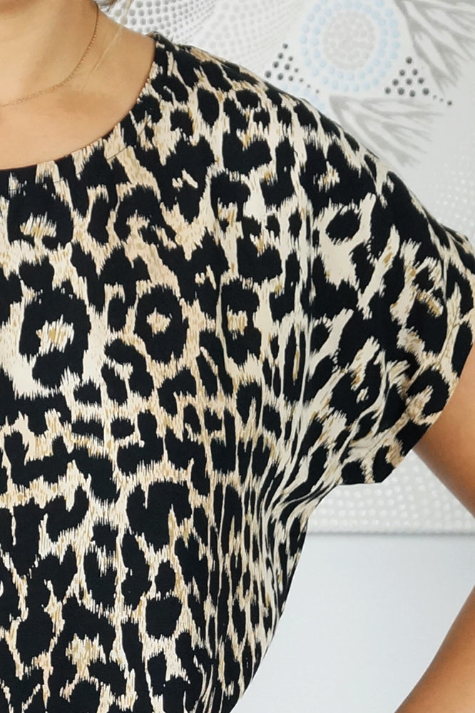 Michelle Dress Leopard