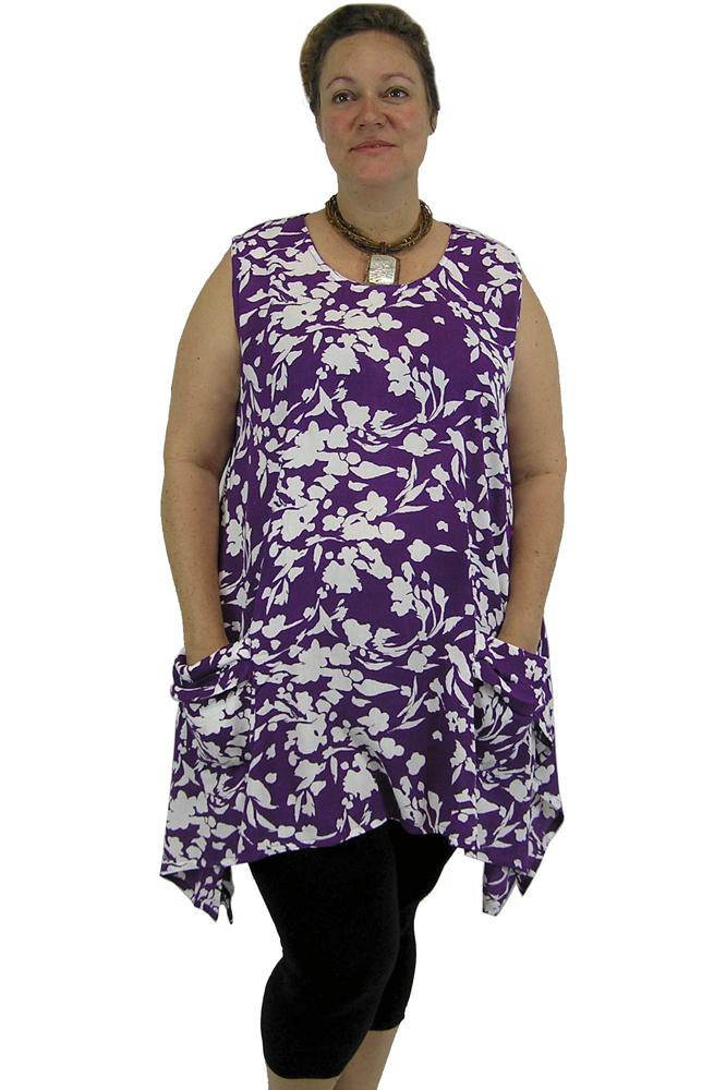 Moda Top "Bubbles" print