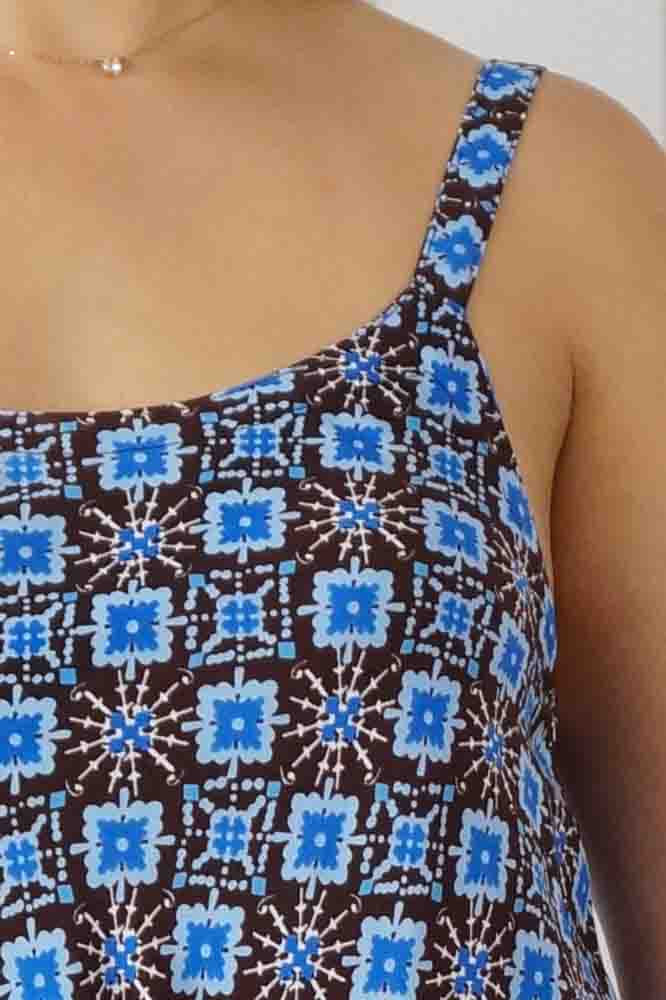 Montego Dress "Snowflower"