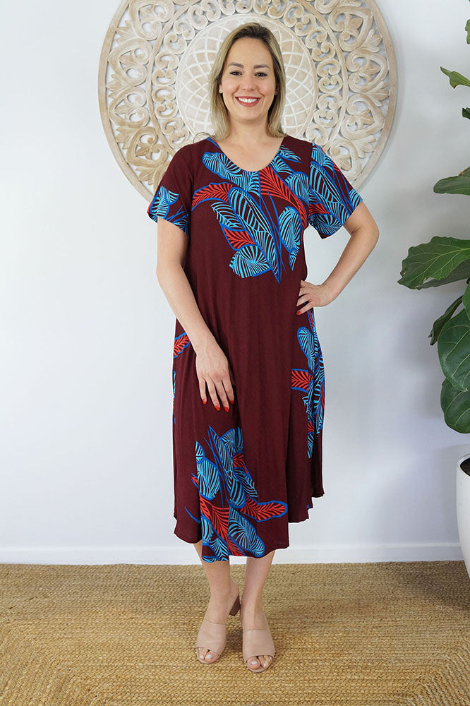 Newport Dress “Fishbone”