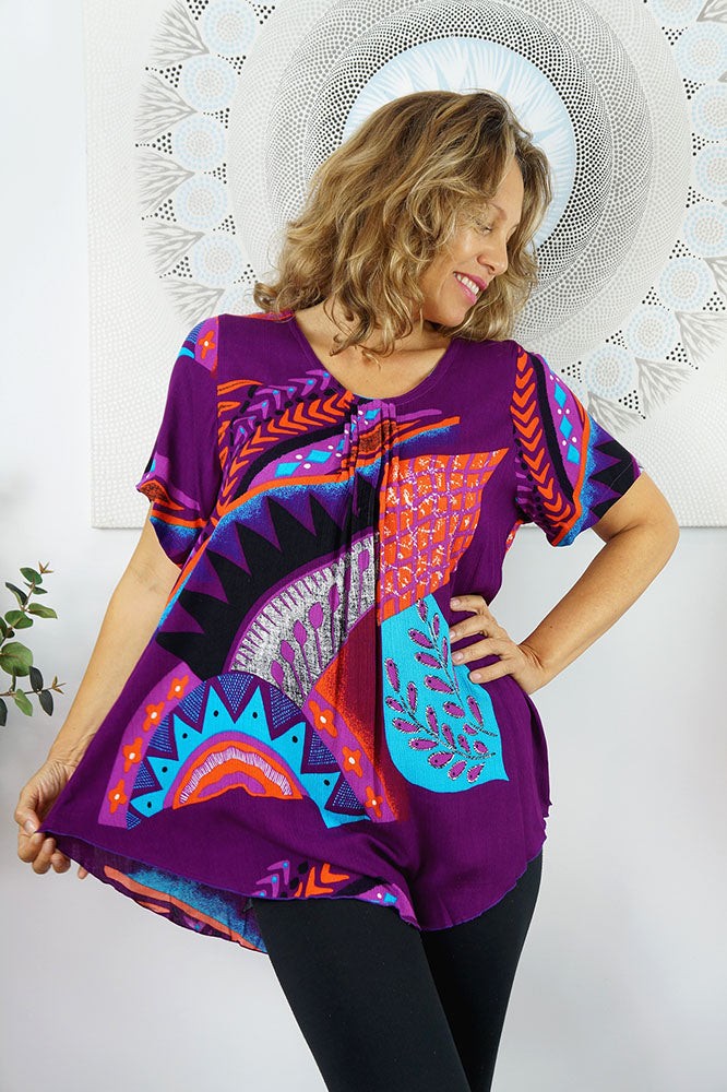 Newport Top "Aztec"
