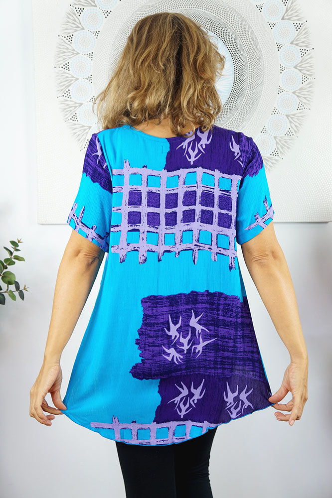 Newport Top "Checkmate""