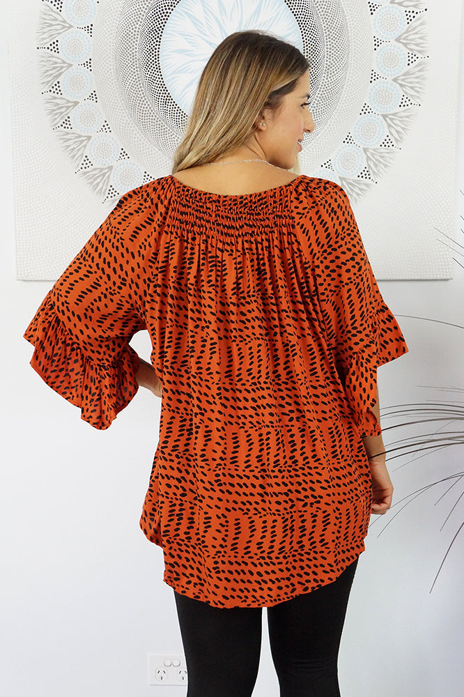 Noosa Top "Jellybean"