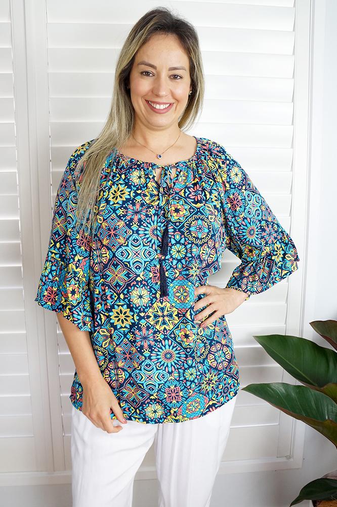 Panama Top "Tijuana"