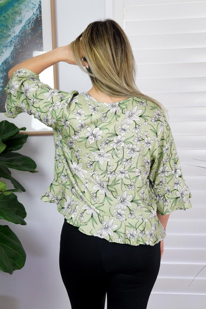 Ruched Top "Olympia"