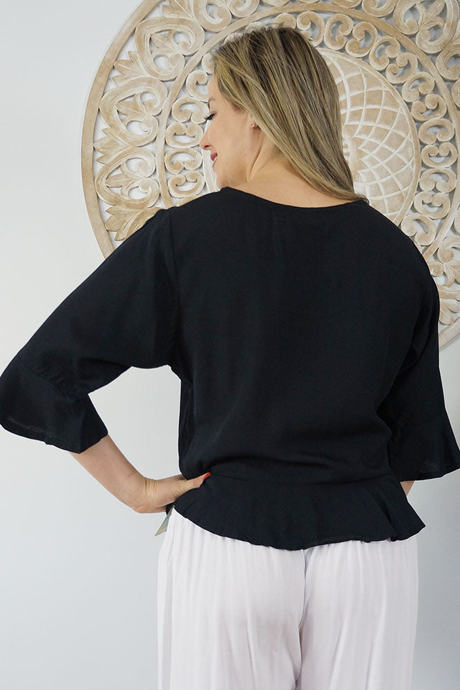 Ruched Top "Plain"