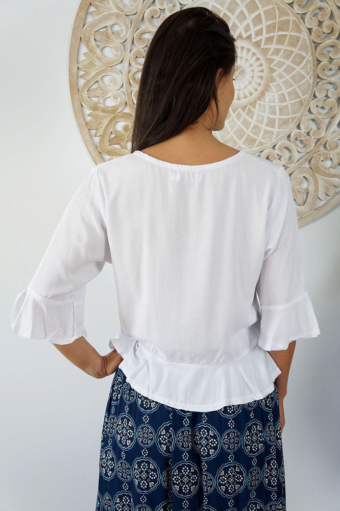 Ruched Top "Plain"