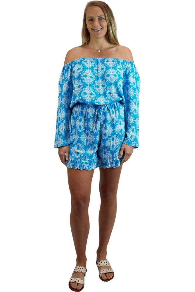 Sabrina Jumpsuit "Snowflake" Print