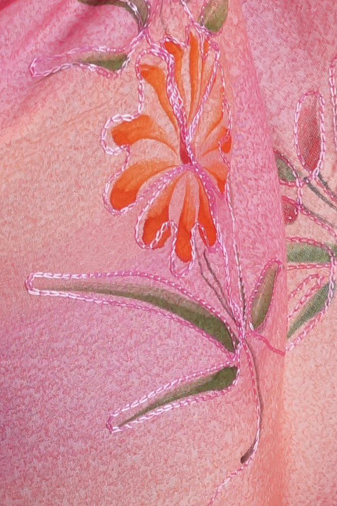 Embroidered/Hand Painted Sarong