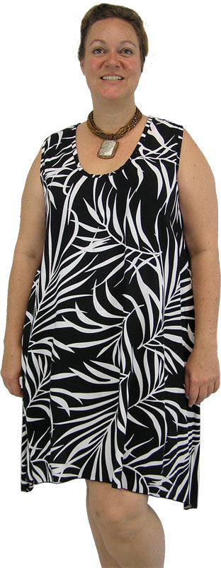 Shift Dress "Vines" print