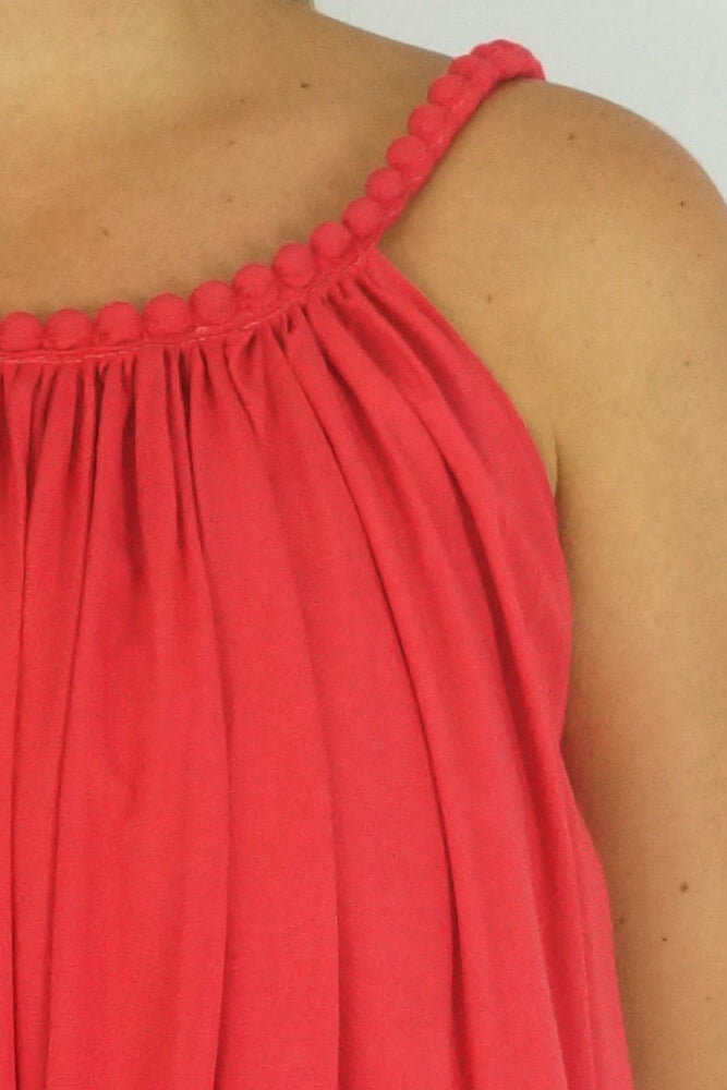 Short Delta Dress Plain