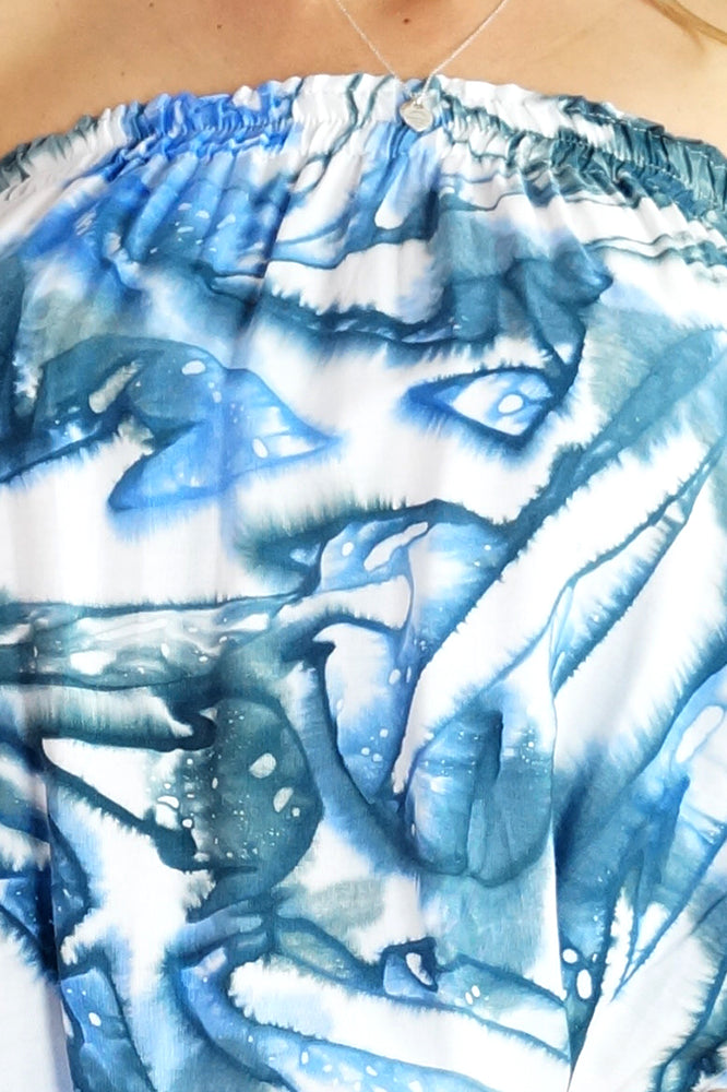 Short Jumpsuit "Motley Tie Dye"