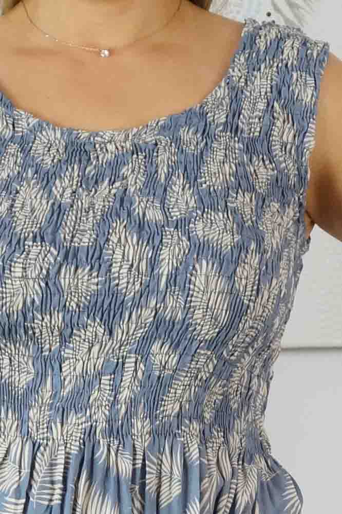 Singlet Smock Dress "Fern"