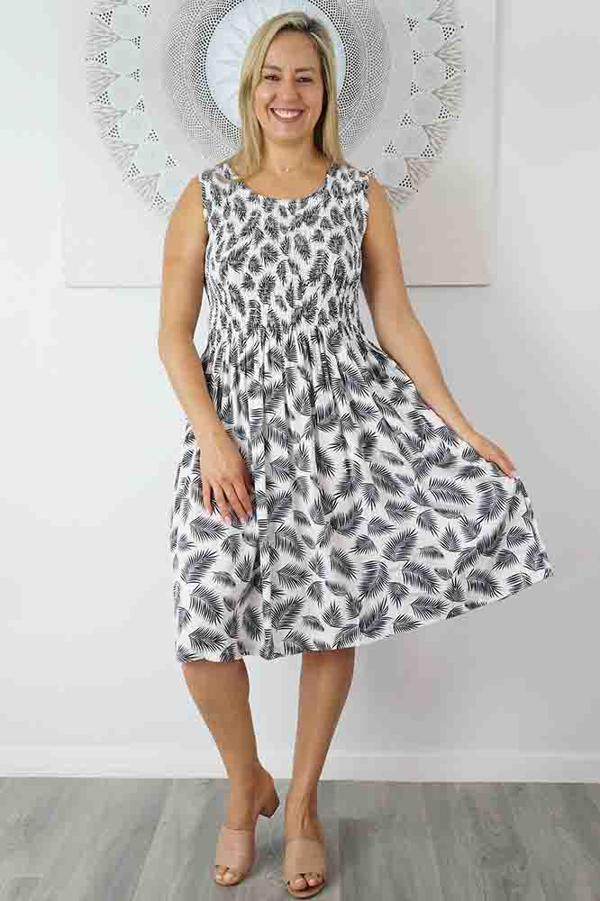 Singlet Smock Dress "Fern"