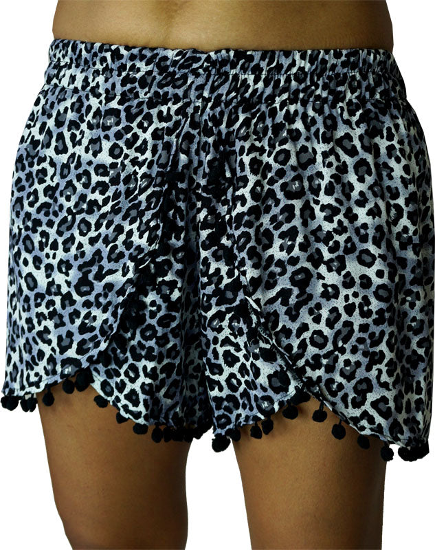 Pom Pom Skort "Baby Cheetah"