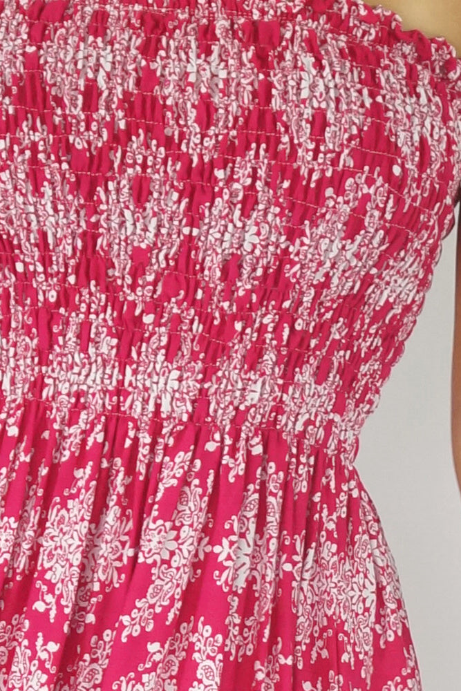 Smock Dress "Snowflake"