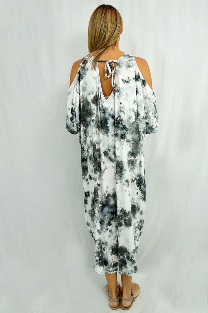 Tea Tree Dress "Clouds"