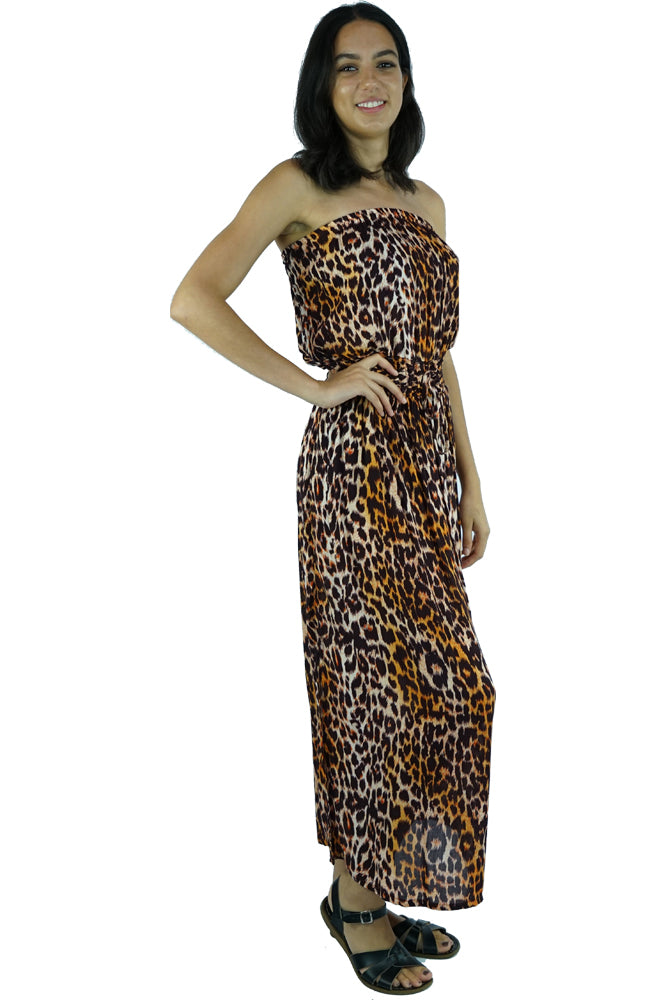 Tube Dress Leopard