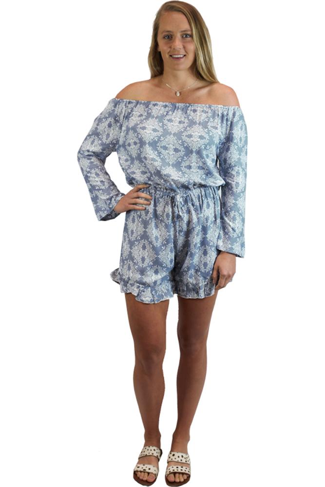 Sabrina Jumpsuit "Snowflake" Print