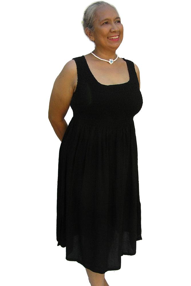 Singlet Smock Dress "Plain"