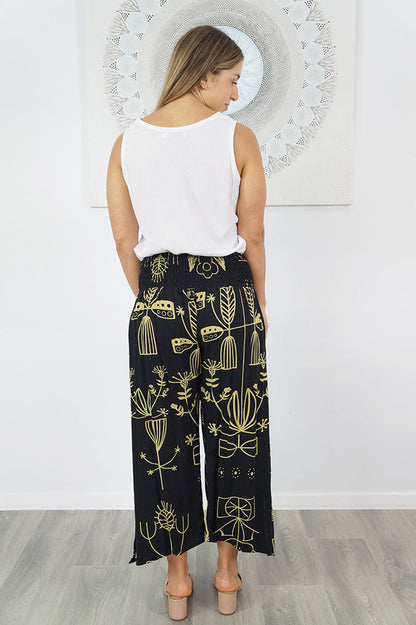 3/4 Bazaar Pant "Amalfi"