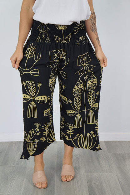 3/4 Bazaar Pant "Amalfi"