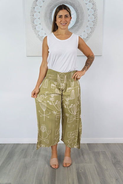 3/4 Bazaar Pant "Amalfi"