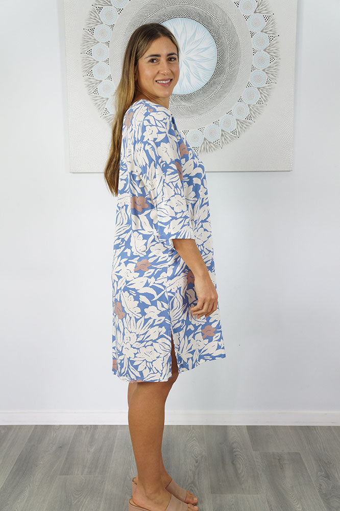 3/4 Sleeve Tunic "Allamanda"