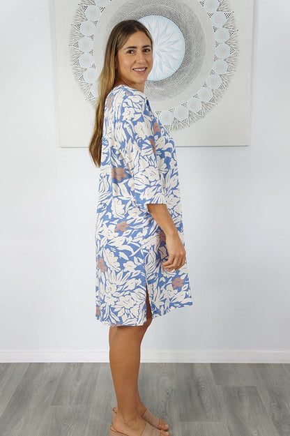 3/4 Sleeve Tunic "Allamanda"