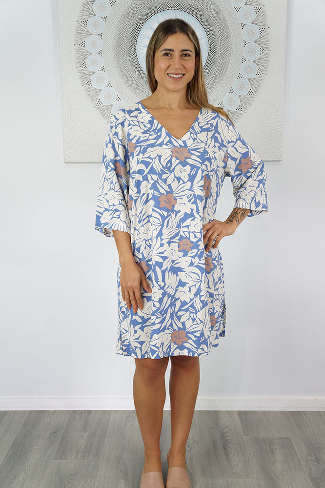 3/4 Sleeve Tunic "Allamanda"