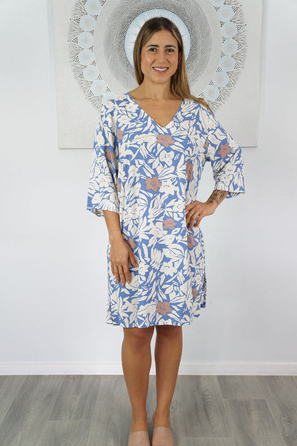 3/4 Sleeve Tunic "Allamanda"