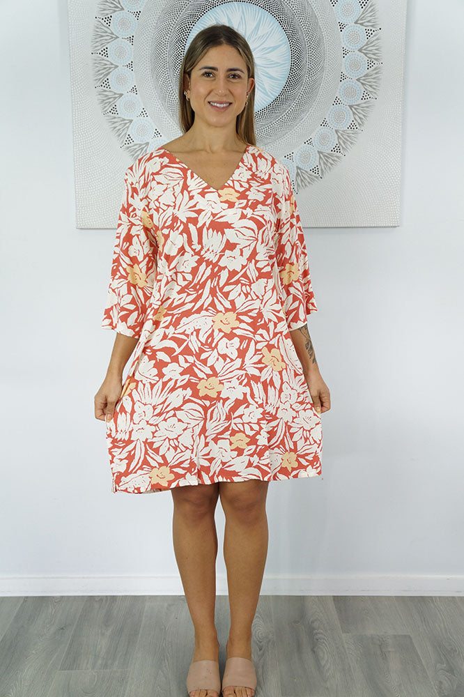 3/4 Sleeve Tunic "Allamanda"