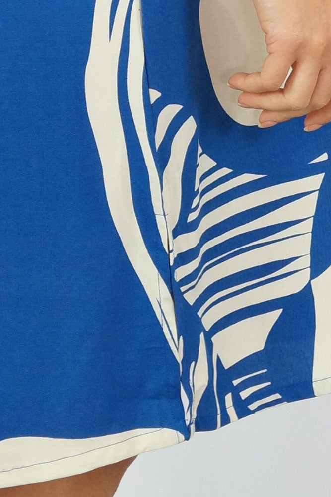 3/4 Sleeve Tunic "Footprint"