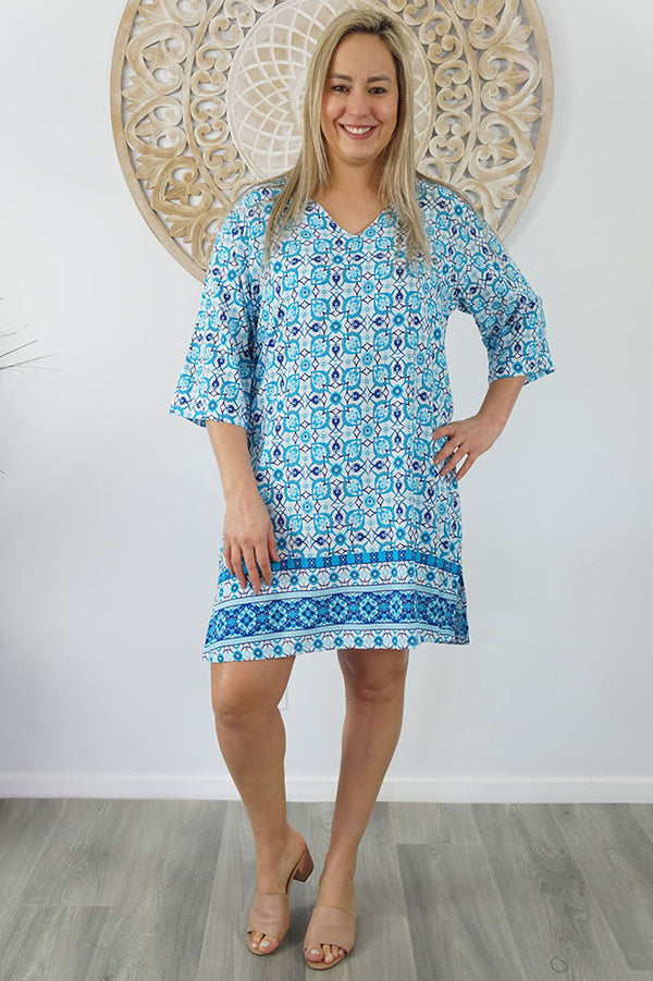 3/4 Sleeve Tunic "Ottoman"